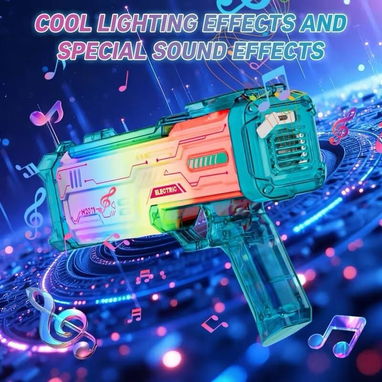 Juguete Pistola de Agua Eléctrica de Alta Presión con Luces LEDD 48 usd - 6/9