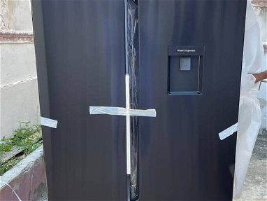 Refrigerador Sankey doble puerta con dispensador 18 pies 1350 usd color (negro) - Img main-image-45581885