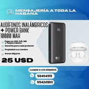 Audífonos Inalámbricos AUT208 + Power Bank 10000 mAh 💲 25$ - Img 55227618