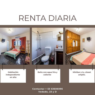Renta x día de apartamento y habitaciones - Img 105525334