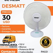 VENTILADOR DE MESA DESMATT - Img 57035157