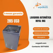 Lavadora Automática Royal 9kg - Img 56022266