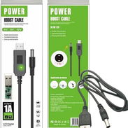‼️‼️‼️CABLE CONVERTIDOR ADAPTADOR USB 5V A DC 9V-12V PARA ROUTER/MODEM/REPETIDOR....53317139‼️‼️‼️ - Img 54604184
