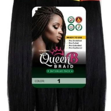 Paquete de 4 moños de pelo QueenB varios colores - Img 120336745