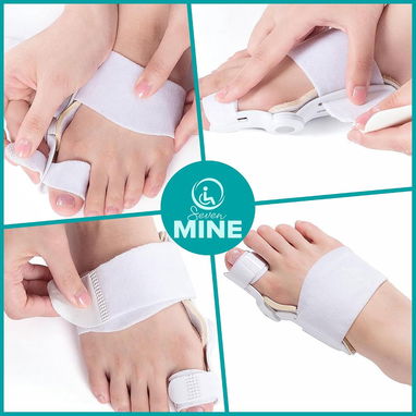 🦶✅ Corrector de Juanetes Ajustable 👣 | Alivio del Dolor 💤 | LA PAREJA 🔧 | Uso Día y Noche 🌙 - - 4/9