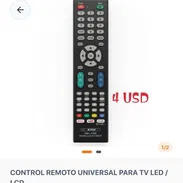 Mando universal para TV y paquete de pilas - Img 54956126