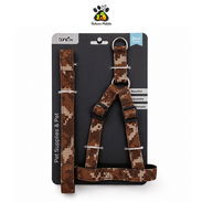 SET DE ARNÉS AJUSTABLE / Correa para Perro con Estampado Camuflaje Pixelado. - Img 56494840