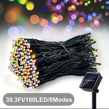 Guirnalda de luces solares 12m - 3/6