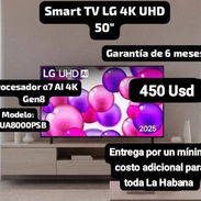 Smart TV LG 50" 4K UHD, Garantía de 6 meses, Entrega por un mínimo costo adicional para toda La Habana - Img 52479721