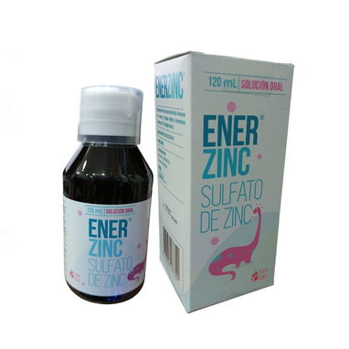 Sulfato de Zinc en suspensión o jarabe frasco importado de 120 ml para bebés niños adultos - Img 122743796