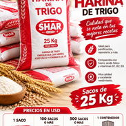 Harina SHAR 25 kg, Calidad Premium- 513 sacos disponibles - Img 57560402
