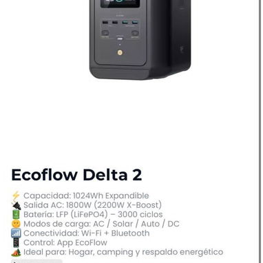 Ecoflows y Baterías - Img 122673523