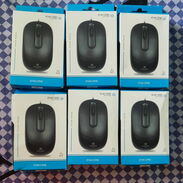 Mouse estandar de oficina por USB de color negro muy duraderos - Img 45605369