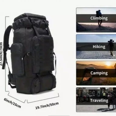Mochilas multifuncionales de gran capacidad/Ideal para mensajerías, viajar, senderismo etc. /Dimensiones:75 L /Nuevas - 5/5