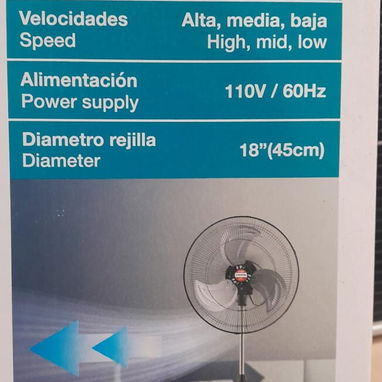 Ventiladores de pared, pedestal y recargable, factura, garantía y mensajería gratis en la Habana, 📞 58684483 - Img 114008935