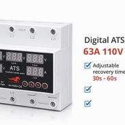 Transfer Automático DIGITAL MONITOREO EN TIEMPO REAL 110V 63A OFERTA X CANTIDAD - Img 54877545