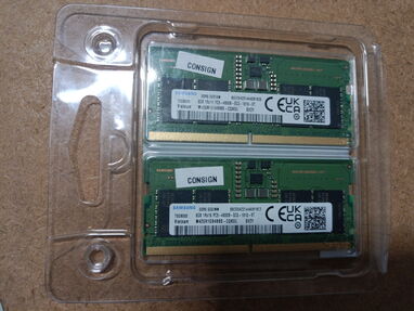 Pareja de RAM de laptop DDR5 (8gb cada una) 4800Mhz - Img main-image