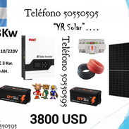 🔥🔥🔥LOS MEJORES PRECIOS EN KIT SOLARES PROFESIONALES CON"🔆YR Solar" ✅El precio incluye el montaje y contrato con tod - Img 56294618