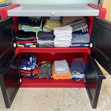 Cama en forma de coche y su organizador - 4/4