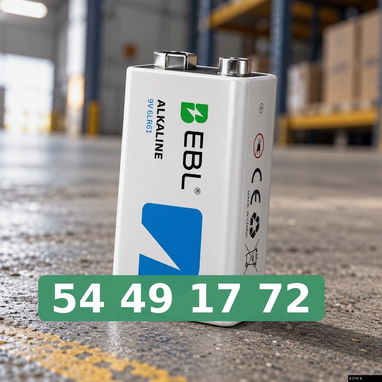 Pila 9V EBL NO RECARGABLE - 3/3