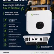 ⚡ INVERSOR SOLAR GROWATT TRIFÁSICO 15 kW ⚡ - Img 56729426