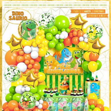 Articulos de cumpleaños y set decorativos completos - Img 124246903