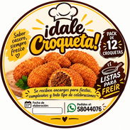 Croquetas caseras de pollo para actividades, cumpleaños, buffet, etc, - Img 58423919