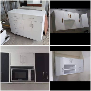 Estantes de cocina de melamina con mensajería gratis - Img 99621270