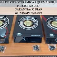 COCINA DE GAS DE VITROCERÁMICA 1 QUEMADOR, ENTREGA DE FACTURA, VARIEDAD DE ELECTRODOMÉSTICOS, ETC - Img 54388099