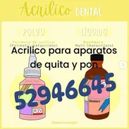 Acrilico autocurable / acrilico autopolimerizable para ortodoncia - Img 51428207