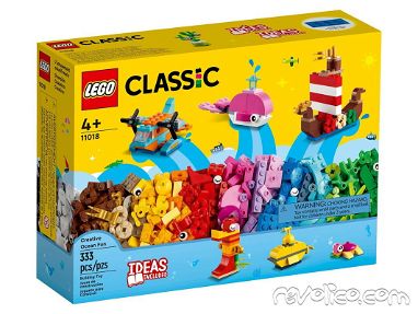 ⭕️Juguetes Lego Diversión Oceánica PIEZAS 333 Todo en Juguetes Legos Juegos Lego NUEVO Juguetes Legos ORIGINAL 11018 - Img main-image-44013916