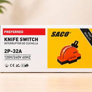 ⚡ Interruptor de cuchilla SACO 2P-32A - Img 56836268