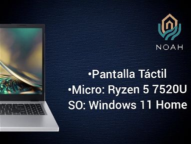 ✅Laptop Nueva en Caja✅ i5 12gen Ryzen 5 AMD Laptop con garantía y domicilio gratuito - Img 66119022