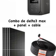 Combo solar delta 3 Max +cable + panel - Img 57358836