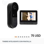 Sensor de movimiento y timbre inteligente con pantalla - Img 55130318