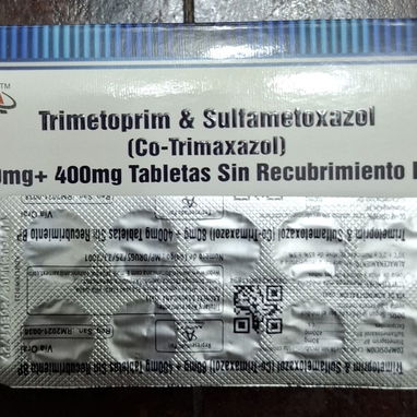 ⚕️- Sulfaprin (Trimetoprim 80mg + Sulfametoxazol 400mg ) 480 mg, 1 Tira de 10 Tableta -⚕️ - 2/3