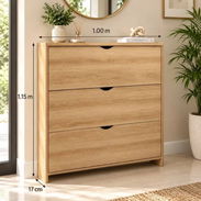 ☕️Zapatera de Madera Con Gavetas 4 niveles MODELO 2️⃣/45 usd☕️ - Img 57642689