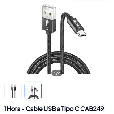🔌⚡ ¡Cables de Carga V8, tipoC y para IPhone! ⚡📱 🌐 Carga estándar y carga rápida - Img 125941196