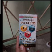 Citrato de potasio ,magnesio y zinc (100 tabletas) - Img 56622676