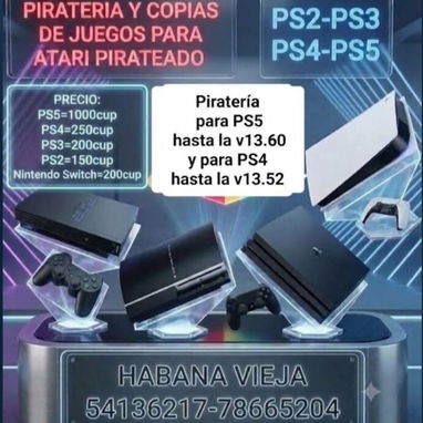 PIRATERIA Y COPIAS de Juegos de PS2,PS3,PS4,PS5,Nintendo switch - 2/2