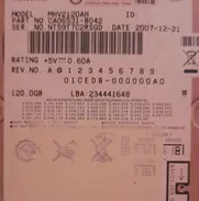 Hdd ide 2,5 para laptop 120gb - Img 49639956
