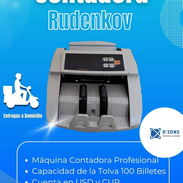 🎰Máquina de contar dinero Rudenkov 💠Capacidad de la Tolva: 100 Billetes 💠Cuenta CUP o USD 🛒Mensajería Gratis en La H - Img 55664896