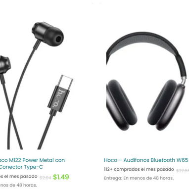 Auriculares Audífonos inalámbricos, audífonos con cable - 9/10