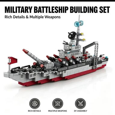 Juguete Lego: Barco de guerra de 554 pzas nuevo - 2/2