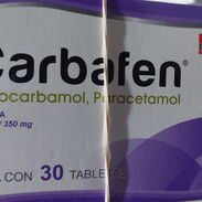 Vendo Metocarbamol con Paracetamol, caja de 30 tabletas. - Img 45315619