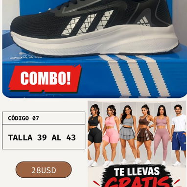 TENIS EN OFERTAA CON COMBOS DE ROPA - 8/9