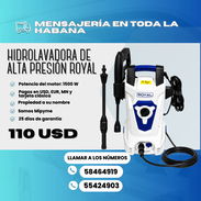 HIDROLAVADORA DE ALTA PRESIÓN ROYAL RWP1500 1500 PSI 1500W 💲 Precio: 110 USD - Img 55645406