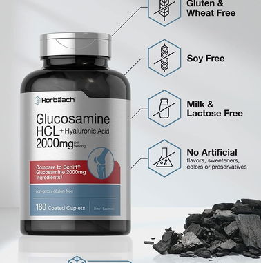 ▶✔ Glucosamina HCL 180 Tabletas de 2000MG , Para los Huesos y Articulaciones Precio 10USD o CUP - Img 79936365