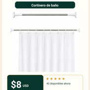 🏠 Cortinero de baño - Img 56869673