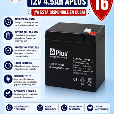 Batería de UPS 12V/7A y 12V/9A - Img 127775910